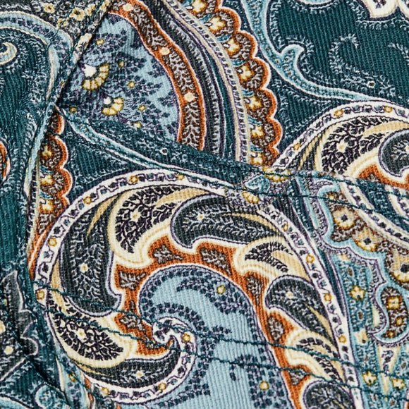 NWT Etro Gibson Paisley Jeans. IT44, US8 - Picture 3 of 12